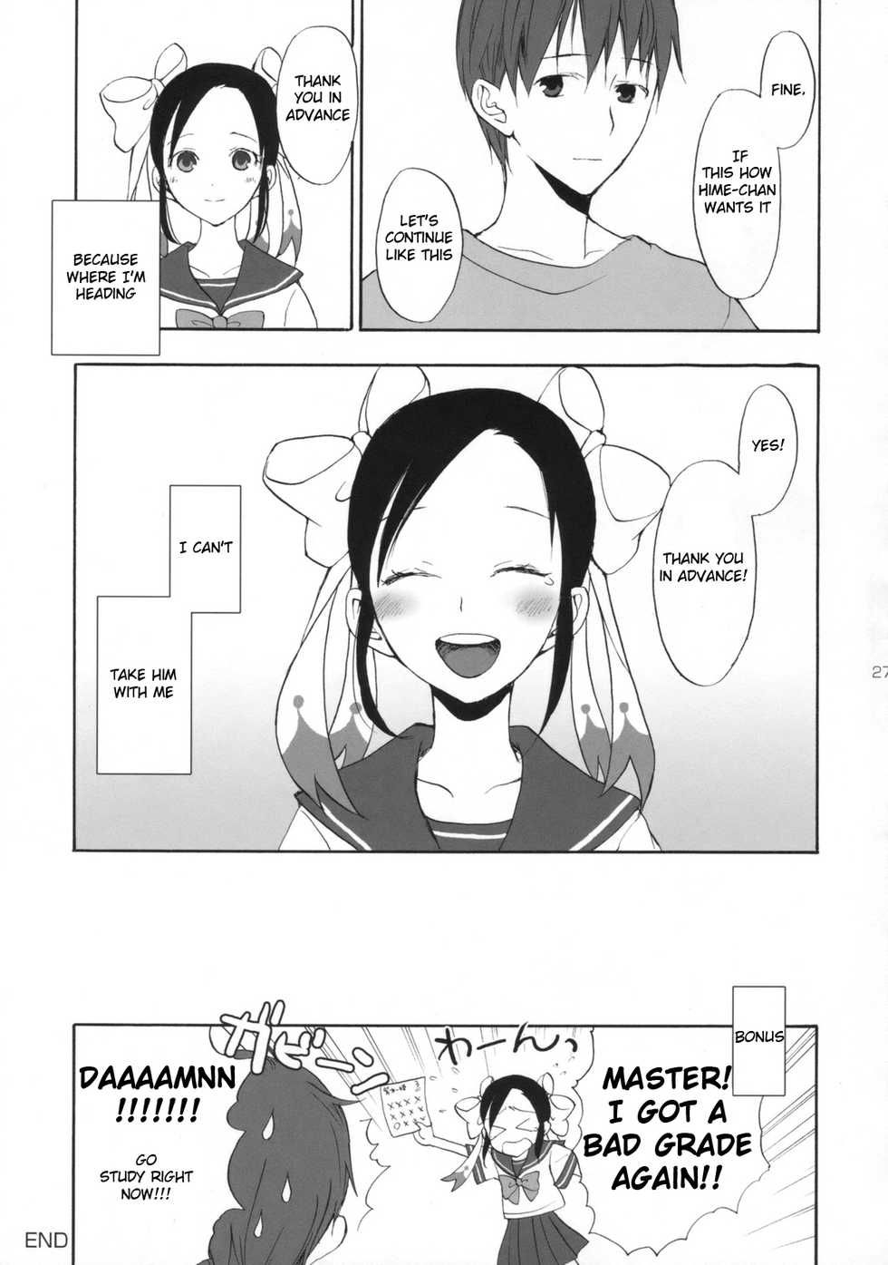 (COMIC1☆3) [Aa Aishiteru (Taishow)] Hime Uta 1 (Zaregoto Series) [English] [life4Kaoru] - Page 26