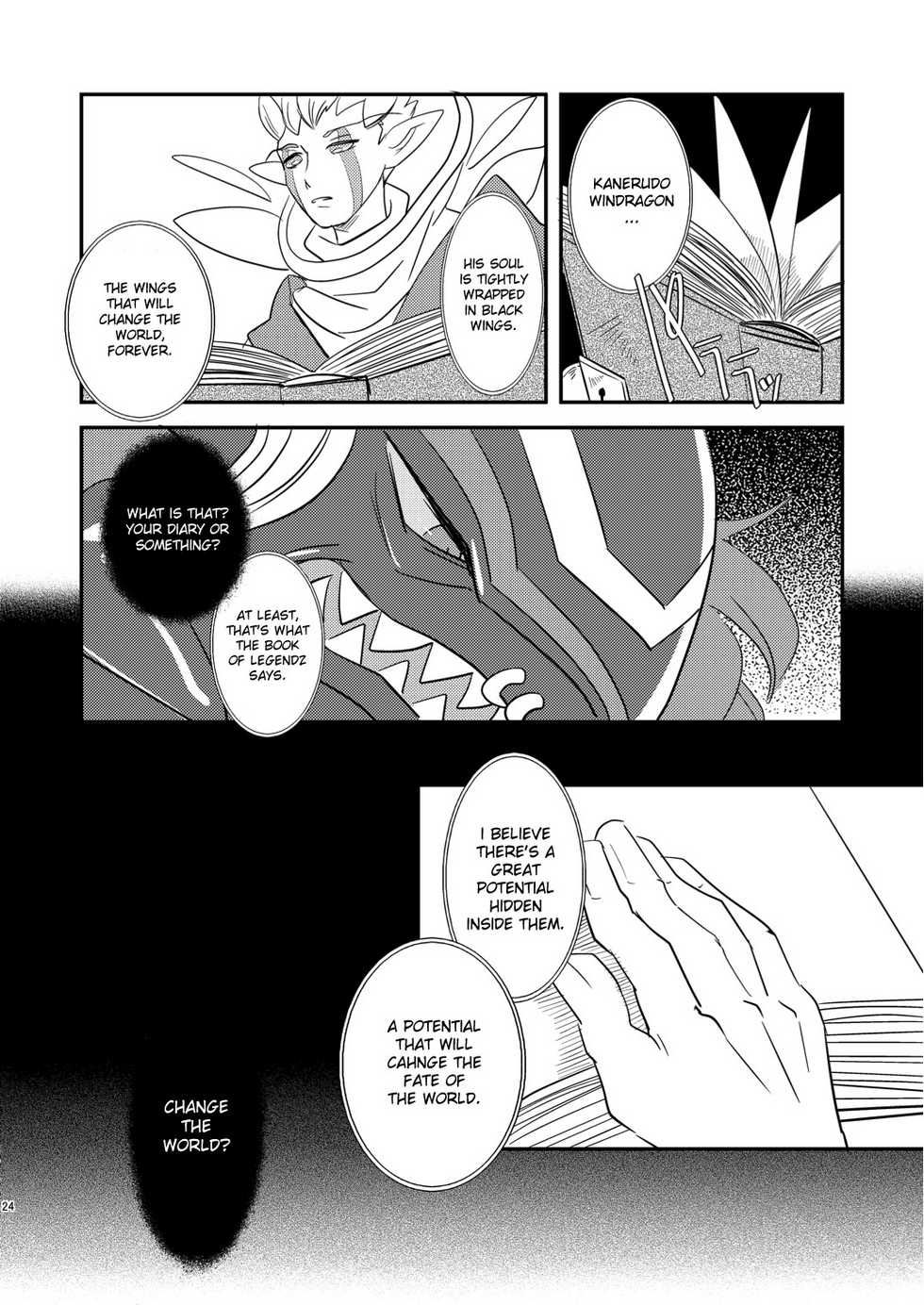 (C78) [Kimidori (Harumati Ituko, end)] Kiriereiso (Legendz: Tale of the Dragon Kings) [English] [desudesu] - Page 23