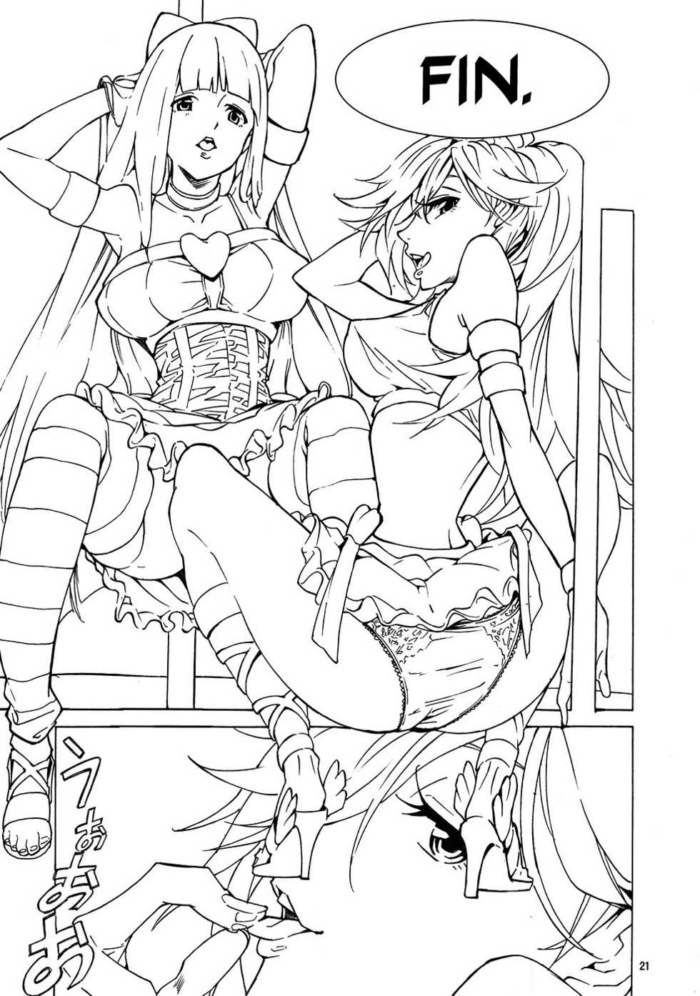 (C79) [JACK-POT (Jyura)] Obenjo Tenshi (Panty & Stocking with Garterbelt) [English] [Cboy] - Page 20
