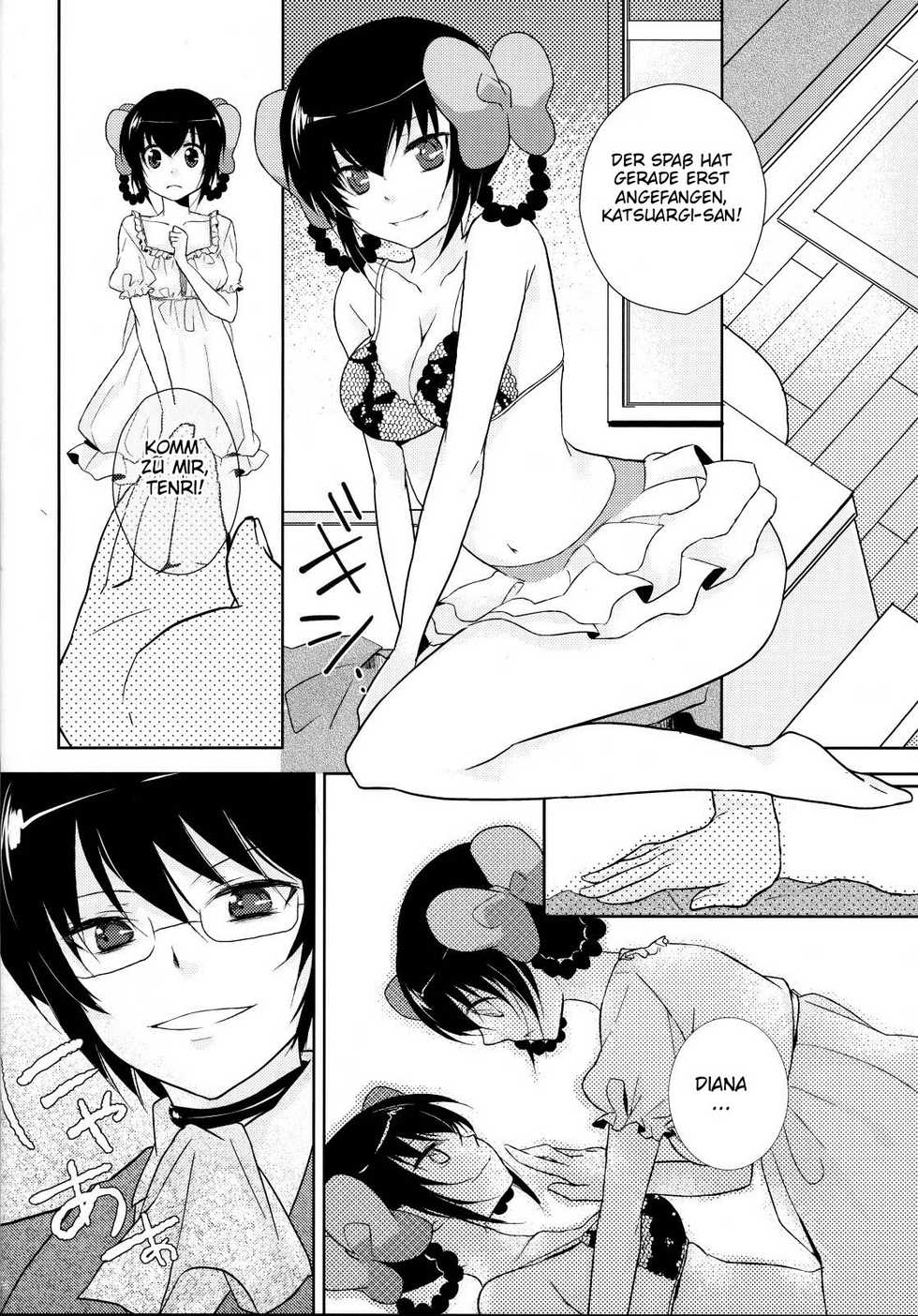 (C79) [MeroMero Melon (Ou, Peke)] Kamisama no Hentai Play Nikkichou 2 (The World God Only Knows) [German] [SchmidtSST] - Page 15