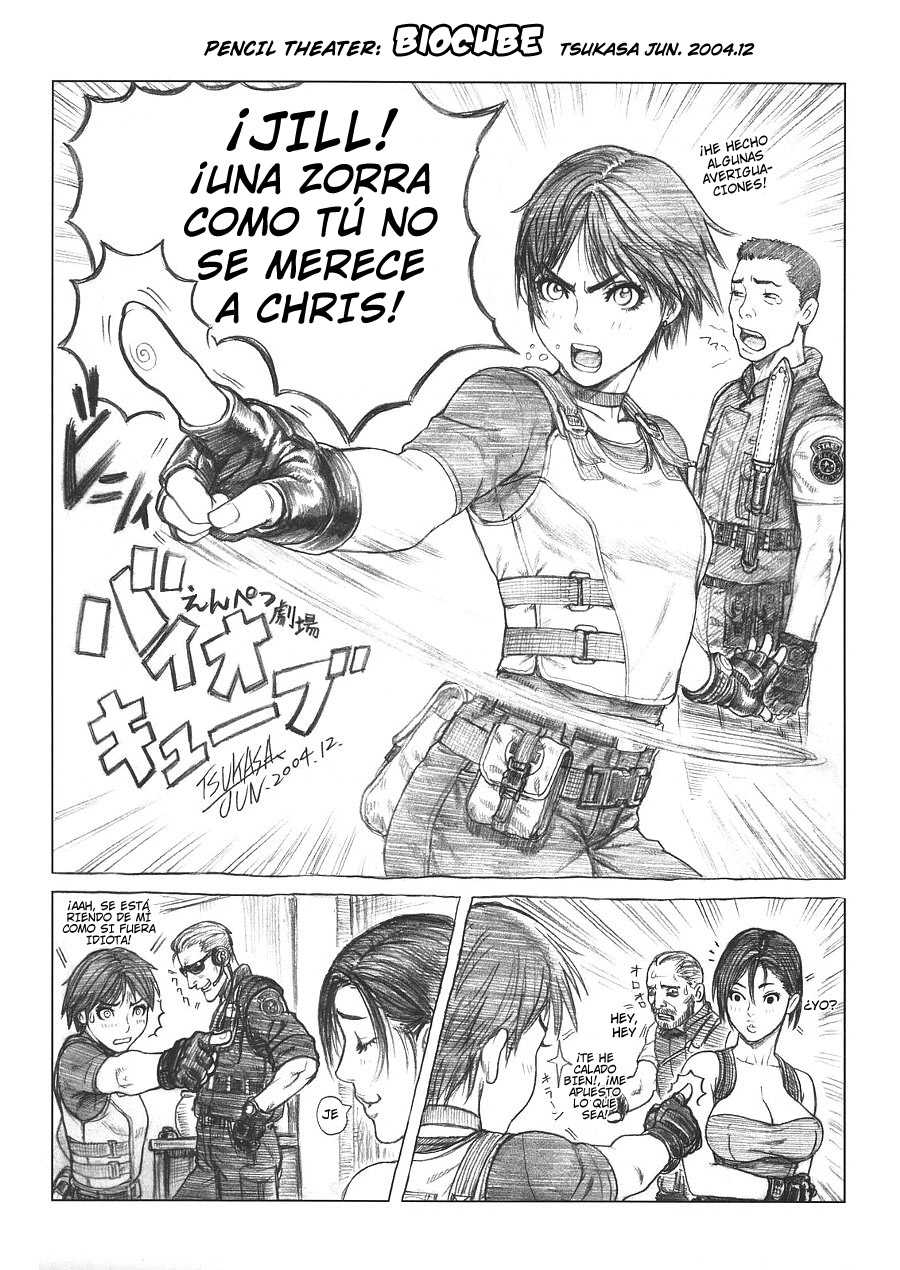 [Tsukasa Jun] Biocube (Resident Evil) [SPA] - Page 1
