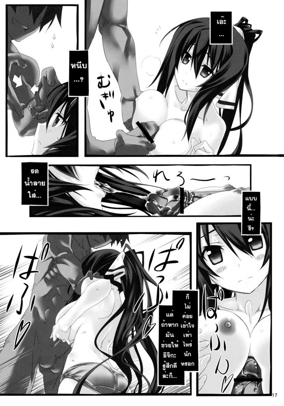 (C80) [Himura Nyuugyou (Himura Kiseki)] Yuuzai Shouko Bukken Sangou (IS <Infinite Stratos>) [Thai ภาษาไทย] [Sorekara] - Page 16