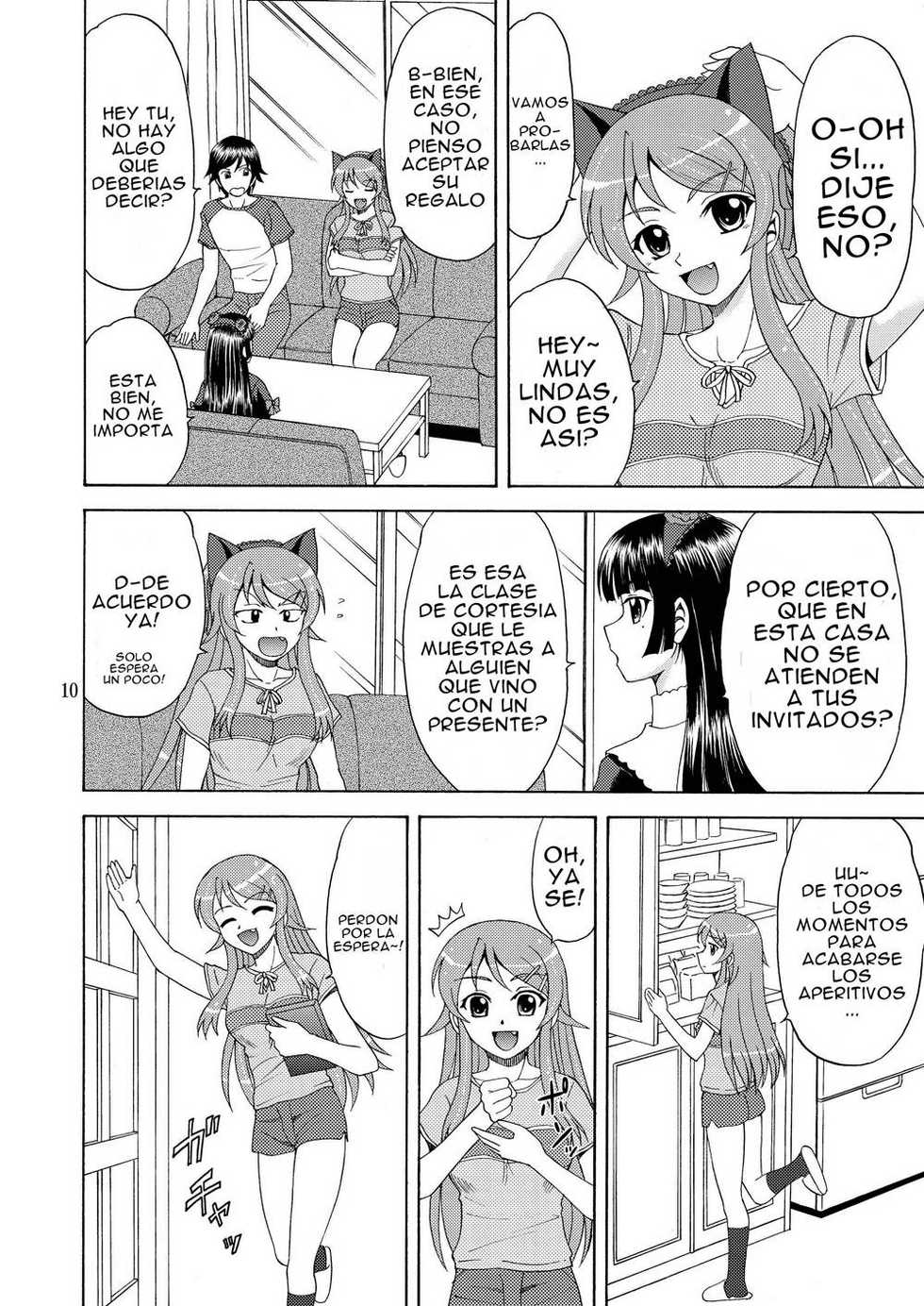[YASRIN-DO (Yasu Rintarou)] Ore no Imouto ga Nekomimi Hadaka Apron na Wake ga Nai (Ore no Imouto ga Konna ni Kawaii Wake ga Nai) [Spanish] [Koi Subs] [Digital] - Page 9