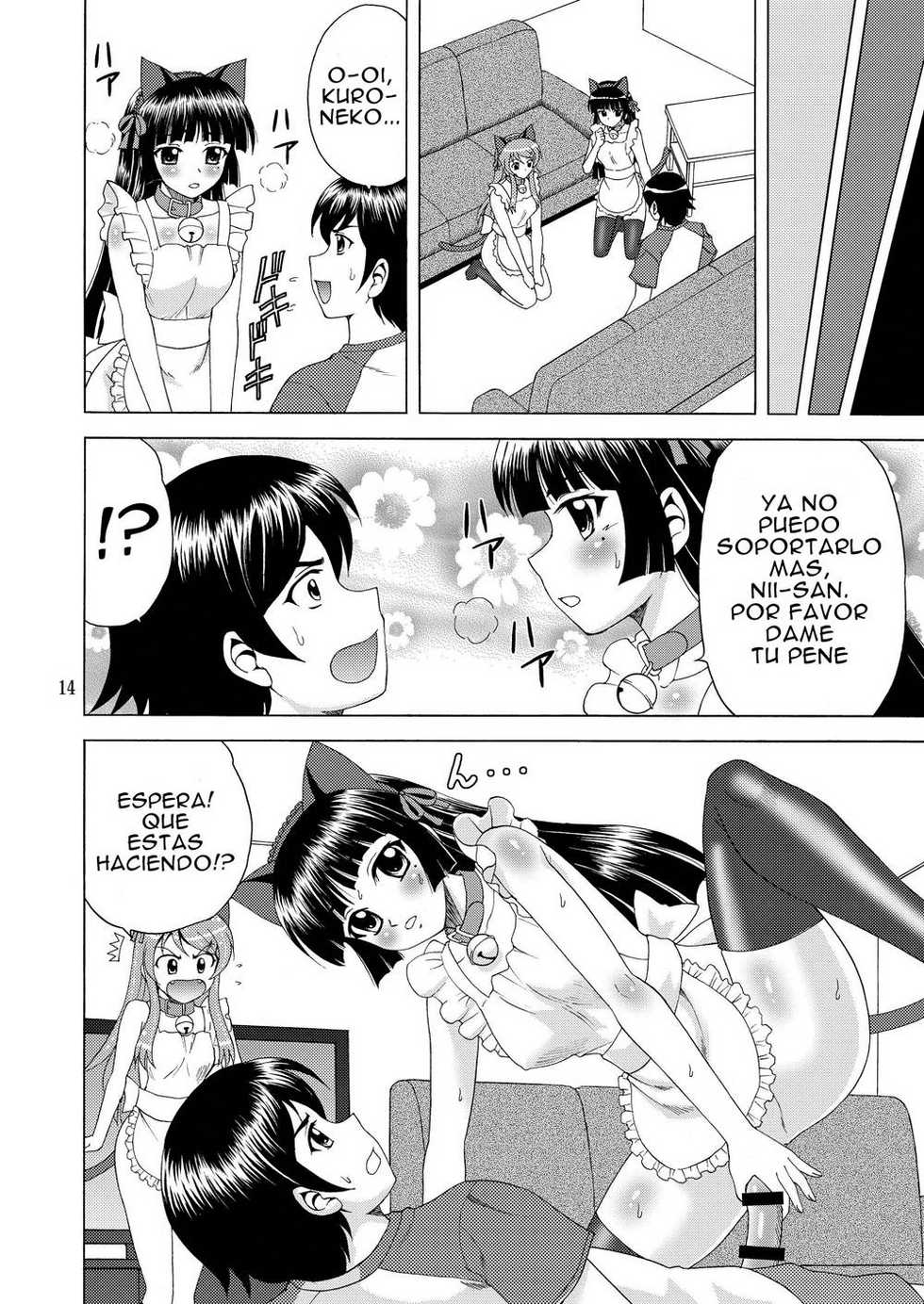[YASRIN-DO (Yasu Rintarou)] Ore no Imouto ga Nekomimi Hadaka Apron na Wake ga Nai (Ore no Imouto ga Konna ni Kawaii Wake ga Nai) [Spanish] [Koi Subs] [Digital] - Page 13