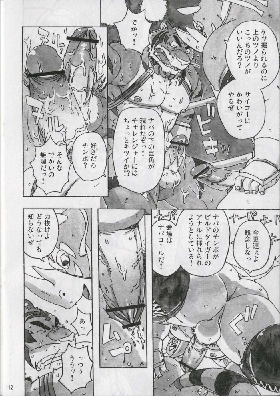 (C79) [Dragon Heart (gamma)] Choujuu Gasshin Build Tiger 7 - Page 13