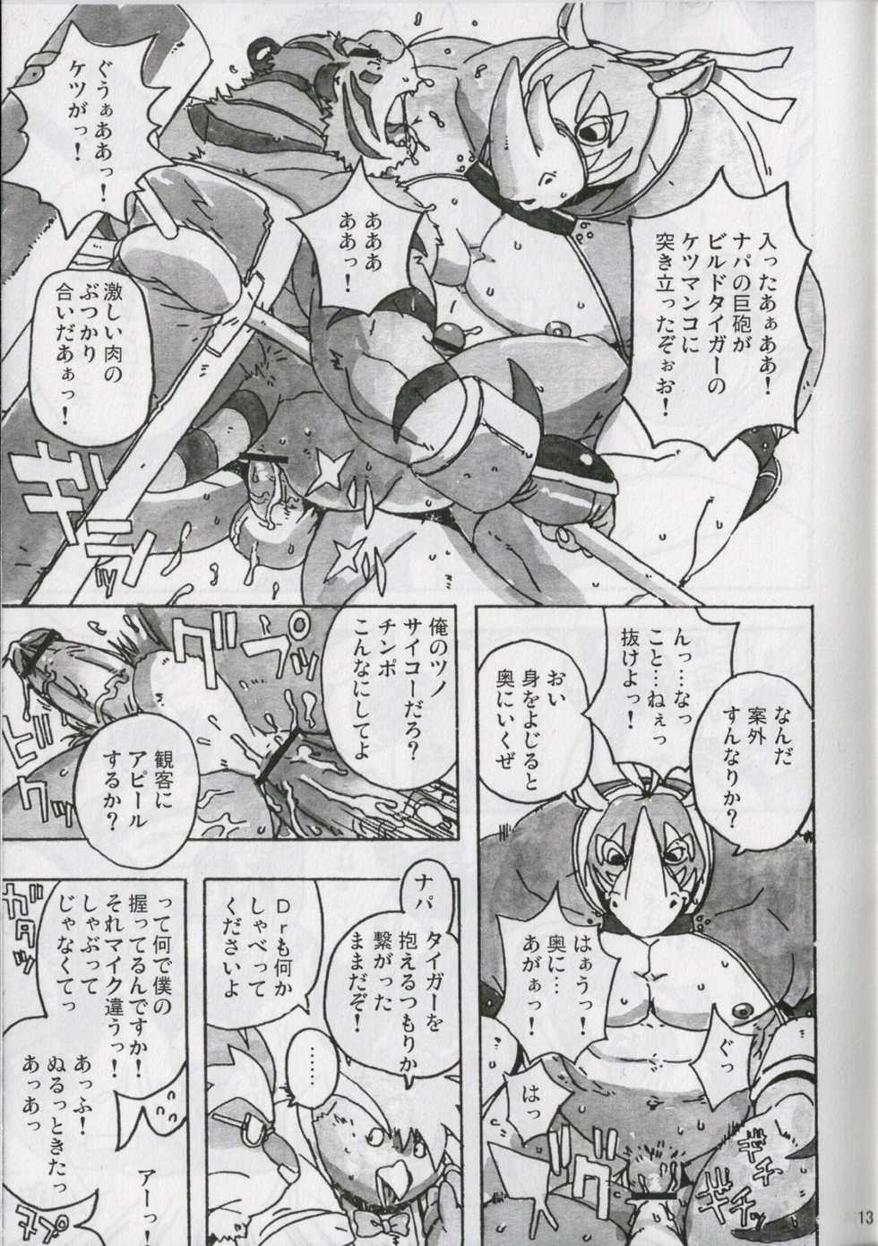 (C79) [Dragon Heart (gamma)] Choujuu Gasshin Build Tiger 7 - Page 14