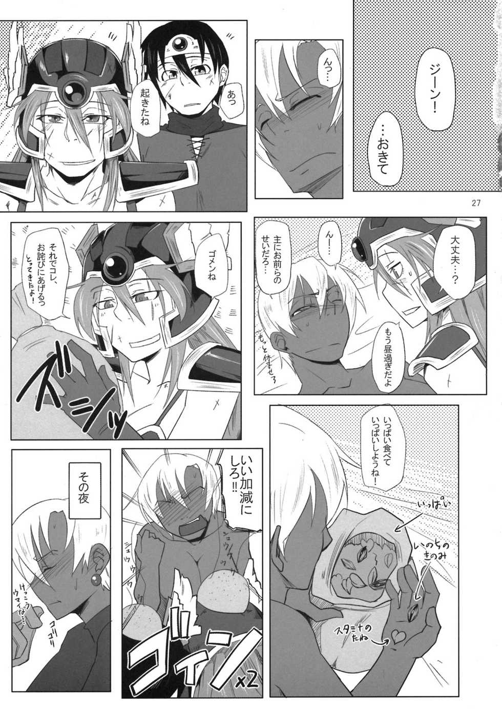 (C80) [Sucharaka Knight! (Orita)] Motto Aliahan de Ahan Ufun (Dragon Quest III) - Page 29