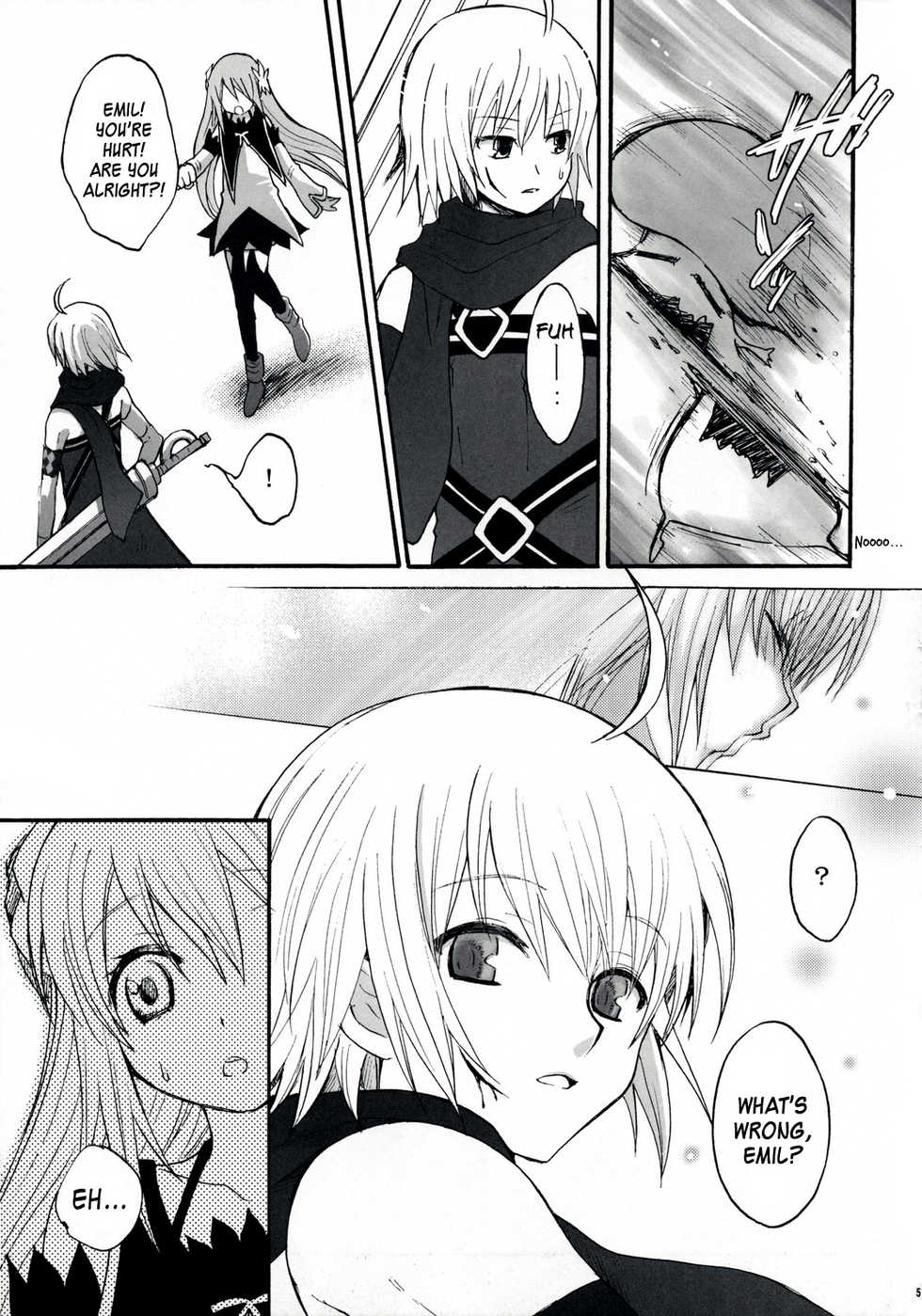 (C74) [Manifla Ent (Rokuro)] Only For You (Tales of Symphonia) [English] [Fuwafuwaru!] - Page 4