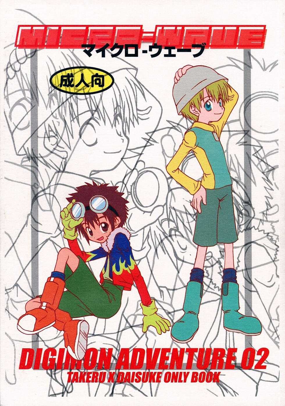 (CR28) [Daikyuu Shougakkou (Ruka Kaname)] MICRO-WAVE (Digimon Adventure 02) - Page 1