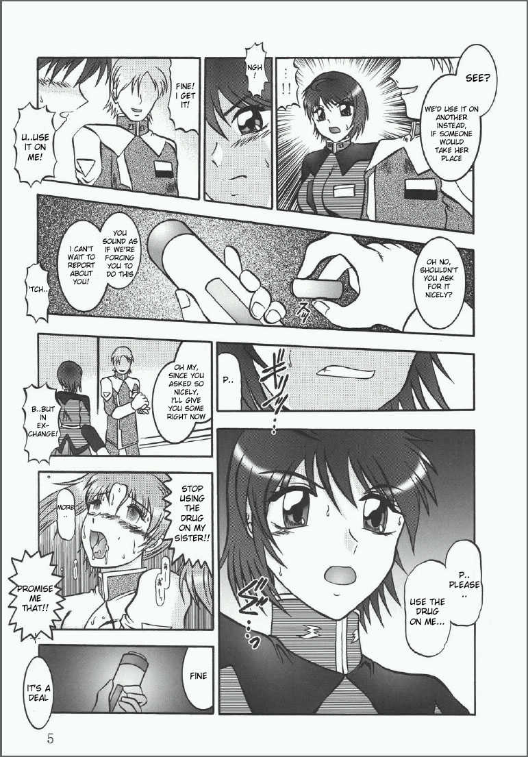 (CSP4) [Studio Kyawn (Murakami Masaki)] Scarlet Needle (Gundam SEED DESTINY) [English] [desudesu] - Page 4