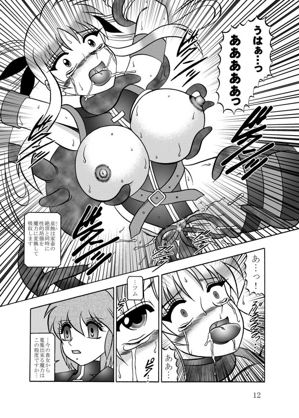 (C79) [Studio Kyawn (Murakami Masaki)] Shikkoku Bunen (Mahou Shoujo Lyrical Nanoha) - Page 12