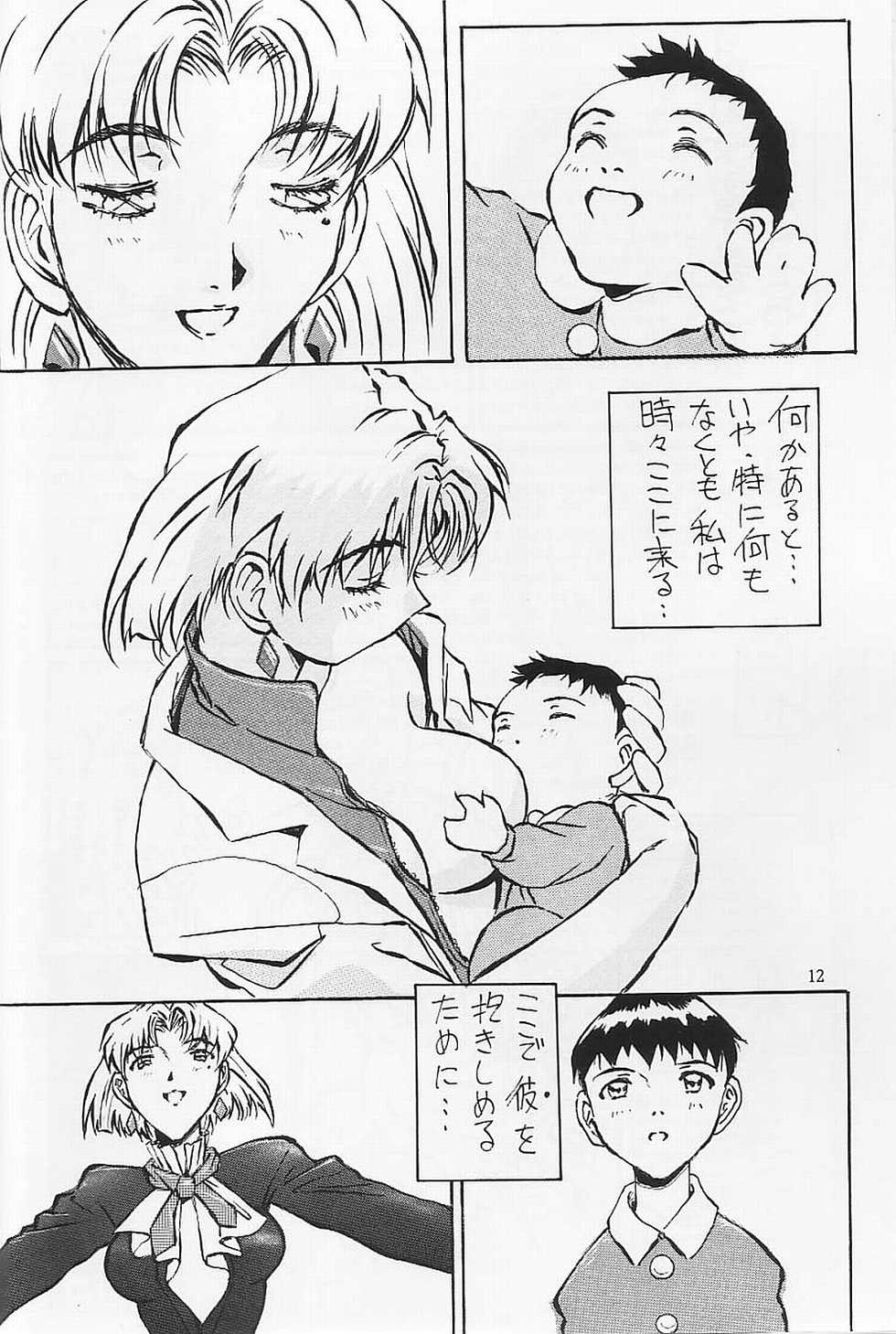 (C53) [Oiwaidou (Iwasaki Tatsuya)] Akagi Ritsuko Hen - Ritsuko Akagi Edition (Neon Genesis Evangelion) - Page 13