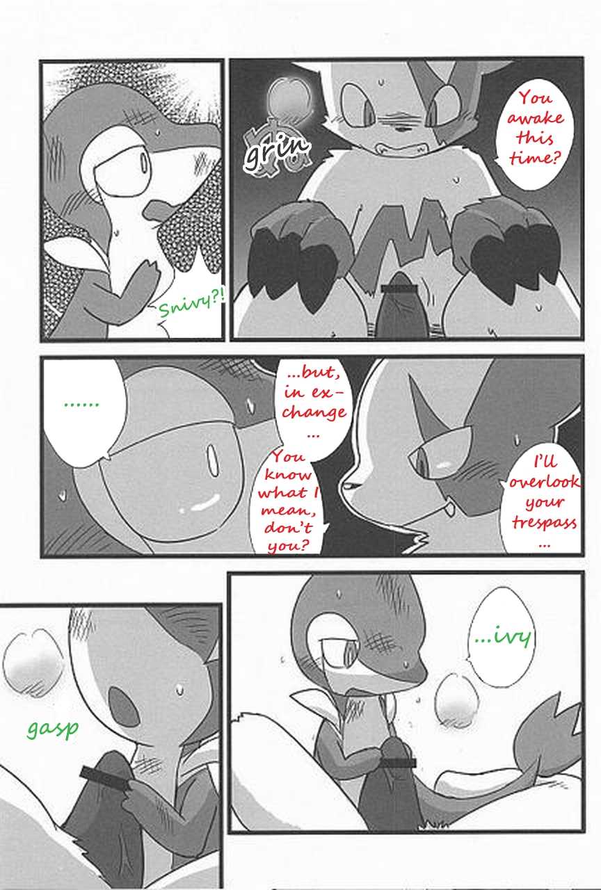 (Fur-st) [Dogear (Inumimi Moeta, Kurou Karasu)] Tsutahebishiiku Nisshi | Breeding Diaries of a Snake in the Grass (Pokémon) [English] [Twilight Stormshi] - Page 9