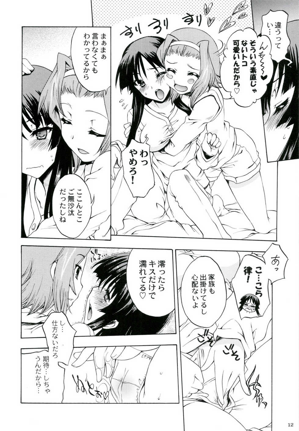 (C79) [Kacchuu Musume] Ama-Shoku! 2 (K-ON!) - Page 12
