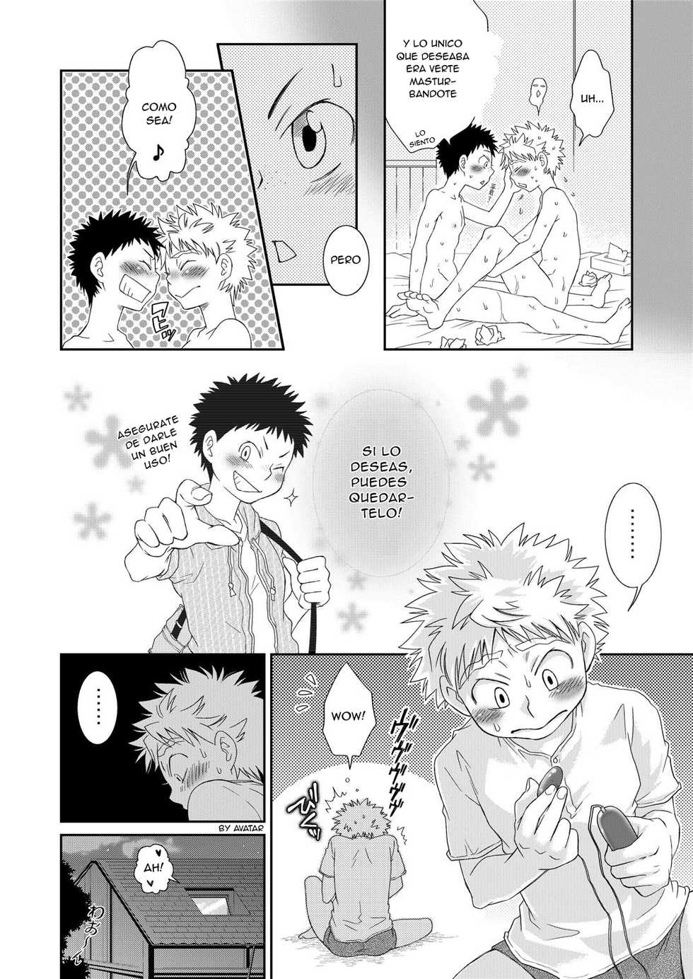 (C74) [Blue Drop (Guri)] Tennen Shikou 3 (Ookiku Furikabutte) [Spanish] [Avatar-kun] - Page 20