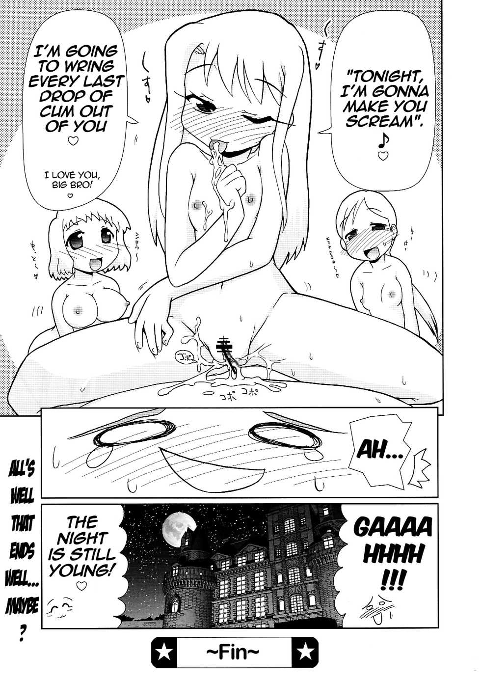 (C73) [PNO Group (Hase Yuu)] Illya with SellaLeys-bun Hokan Keikaku!!! (Fate/stay night) [English] [Chocolate] - Page 38