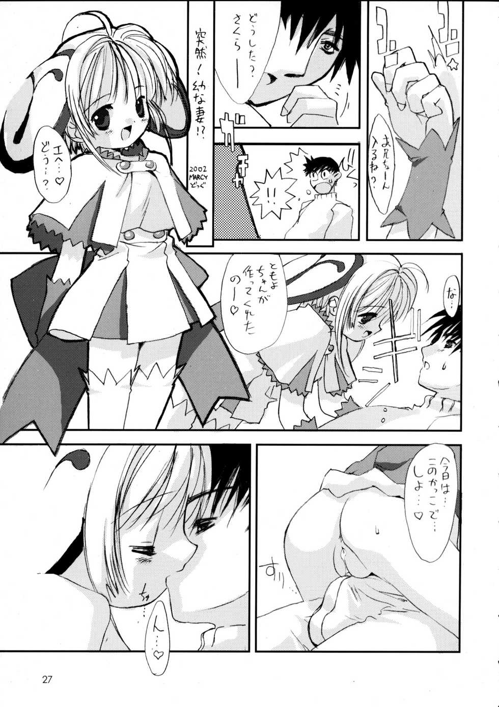 (C63) [Chokudoukan (Hormone Koijirou, Marcy Dog)] Please Teach Me 5 (Card Captor Sakura) - Page 28