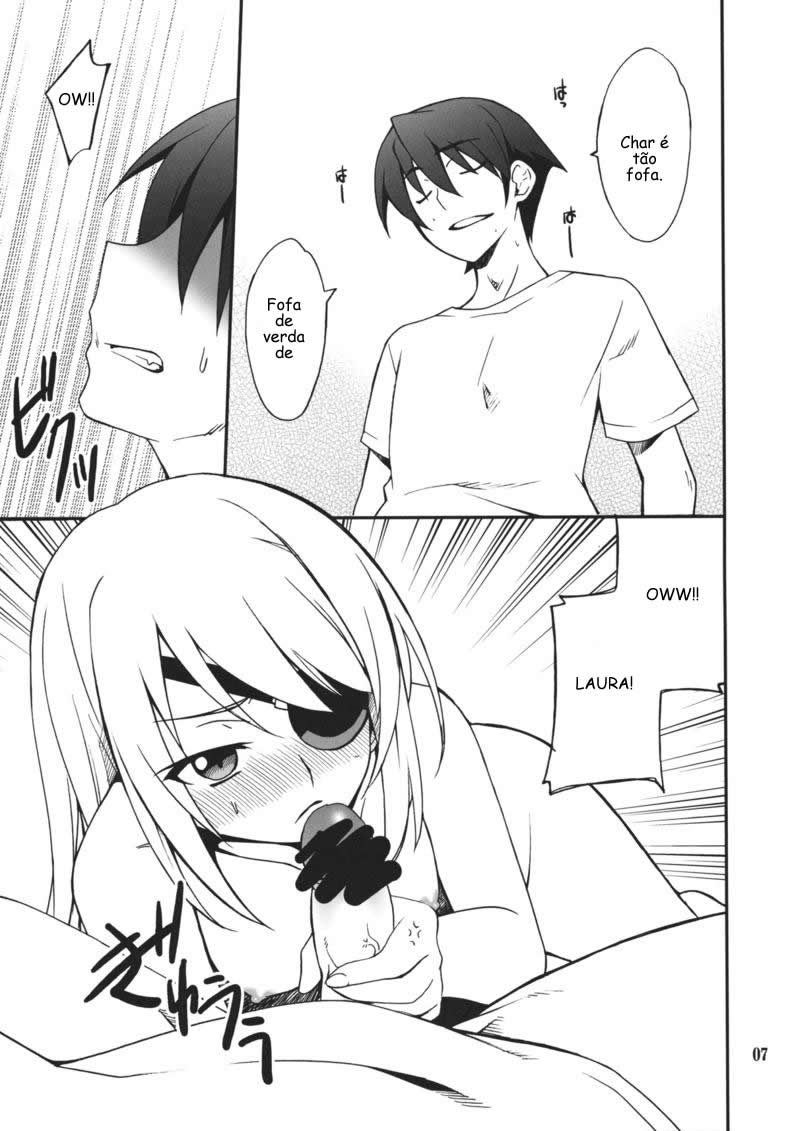 (C80) [P-FOREST (Hozumi Takashi)] Laura de Night (IS <Infinite Stratos>) [Portuguese-BR] [The Sorrow] - Page 6