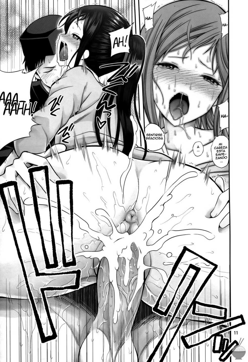 [Popochichi (Yahiro Pochi)] Lesson Minchi (Hanasaku Iroha) [Spanish] [Hellscythe] - Page 10