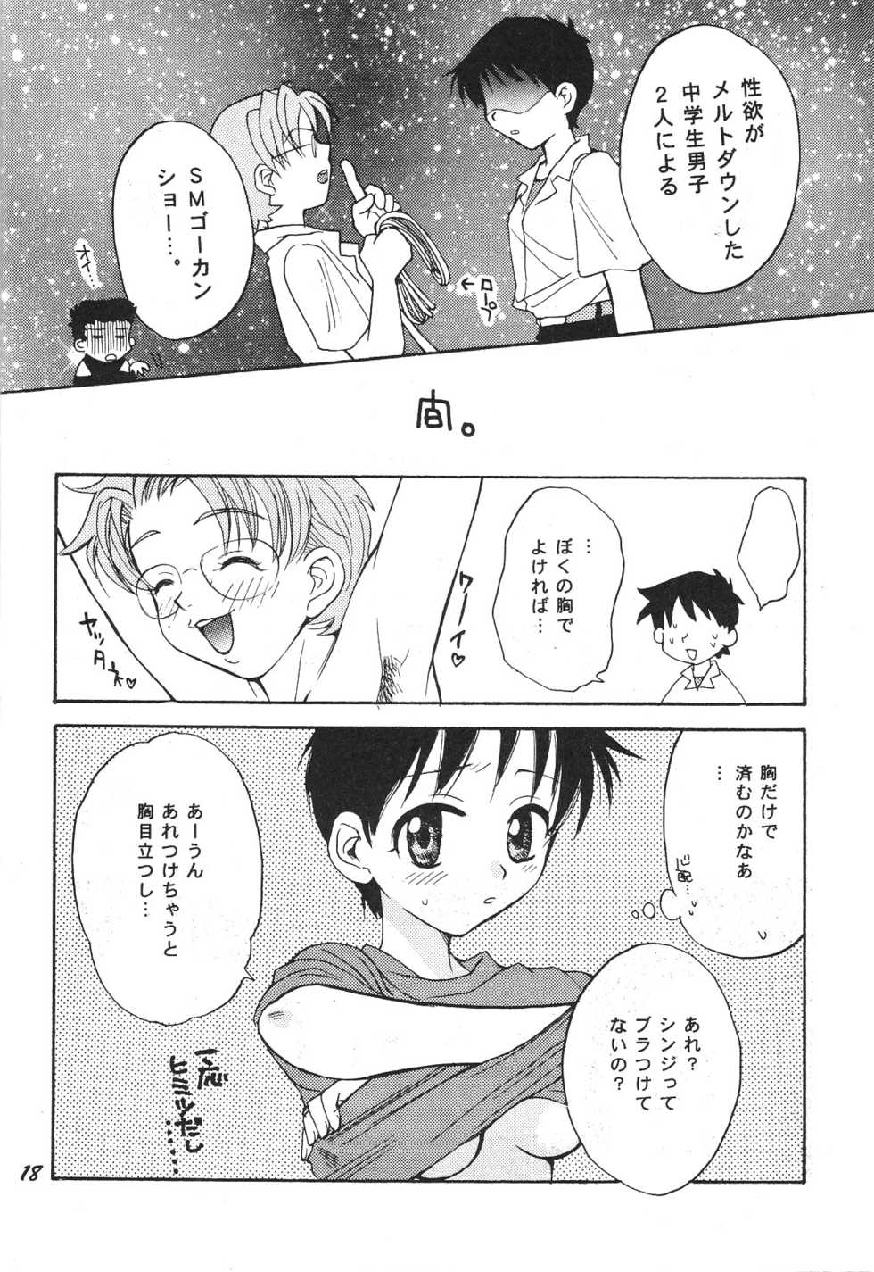 [Haniwa Mania (Pon Takahanada)] Maniac Juice Onna Shinji Sairokushuu '96-'99 (Neon Genesis Evangelion) - Page 18