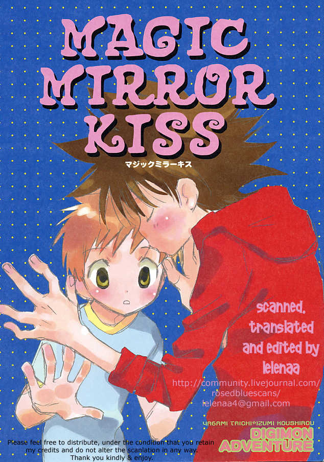 [SUMMER CHILD (Gin Kemeko)] Magic Mirror Kiss (Digimon Adventure) [English] [lelenaa] - Page 1