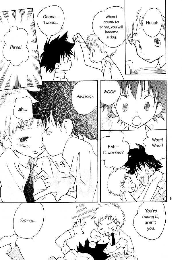 [SUMMER CHILD (Gin Kemeko)] Magic Mirror Kiss (Digimon Adventure) [English] [lelenaa] - Page 8