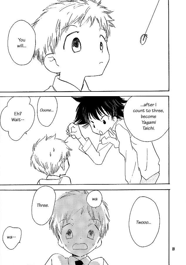 [SUMMER CHILD (Gin Kemeko)] Magic Mirror Kiss (Digimon Adventure) [English] [lelenaa] - Page 18