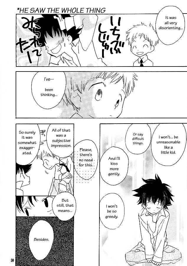 [SUMMER CHILD (Gin Kemeko)] Magic Mirror Kiss (Digimon Adventure) [English] [lelenaa] - Page 29
