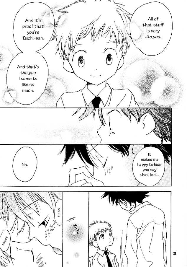 [SUMMER CHILD (Gin Kemeko)] Magic Mirror Kiss (Digimon Adventure) [English] [lelenaa] - Page 30