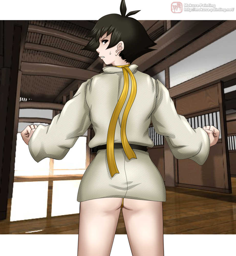 [Mokusa]  Sexual Parody CG series vol. 14 Fundoshi Musume CG Shuu (Various) - Page 34