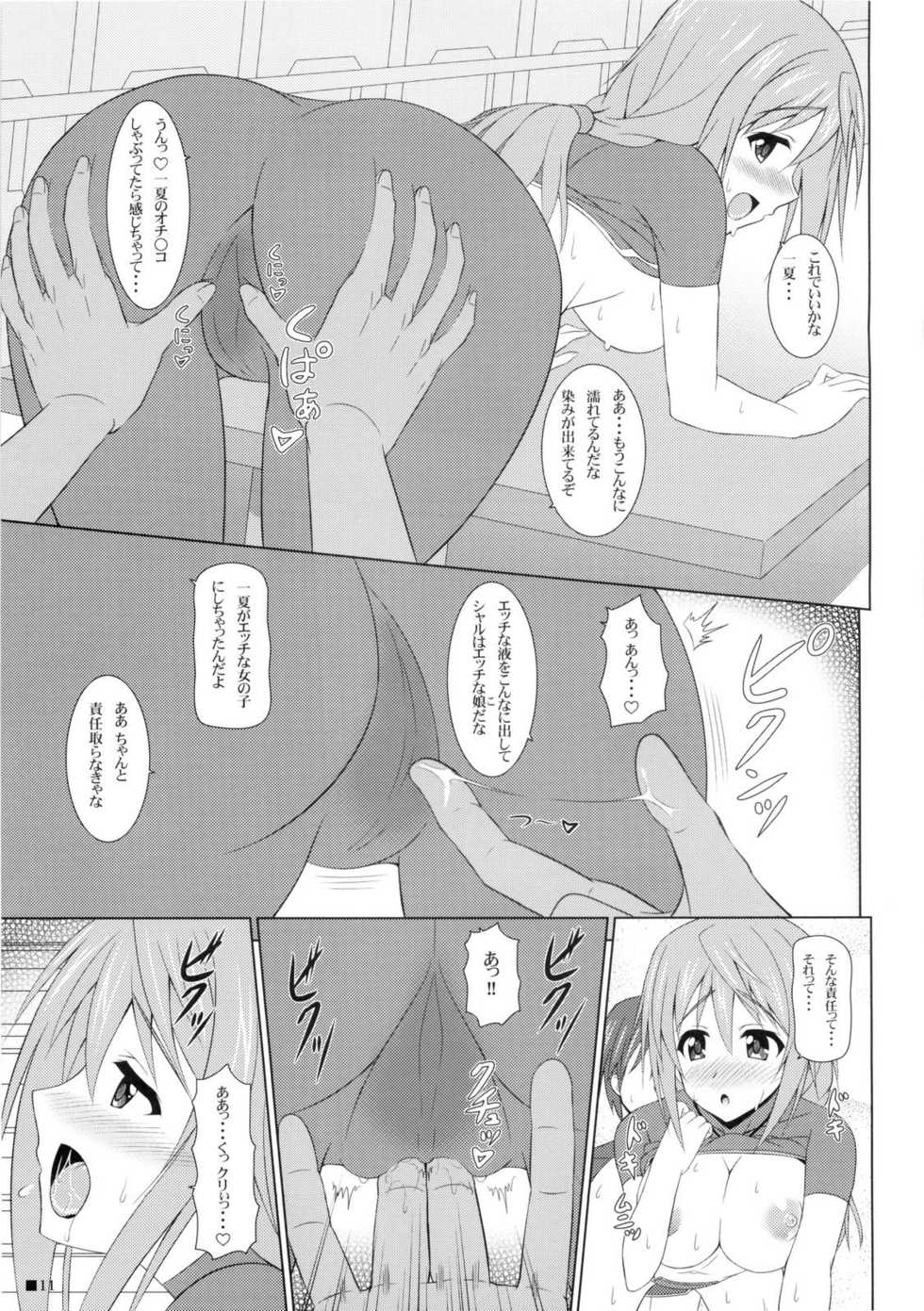(C80) [Turning Point (Uehiro)] Char no Himegoto (Infinite Stratos) - Page 11