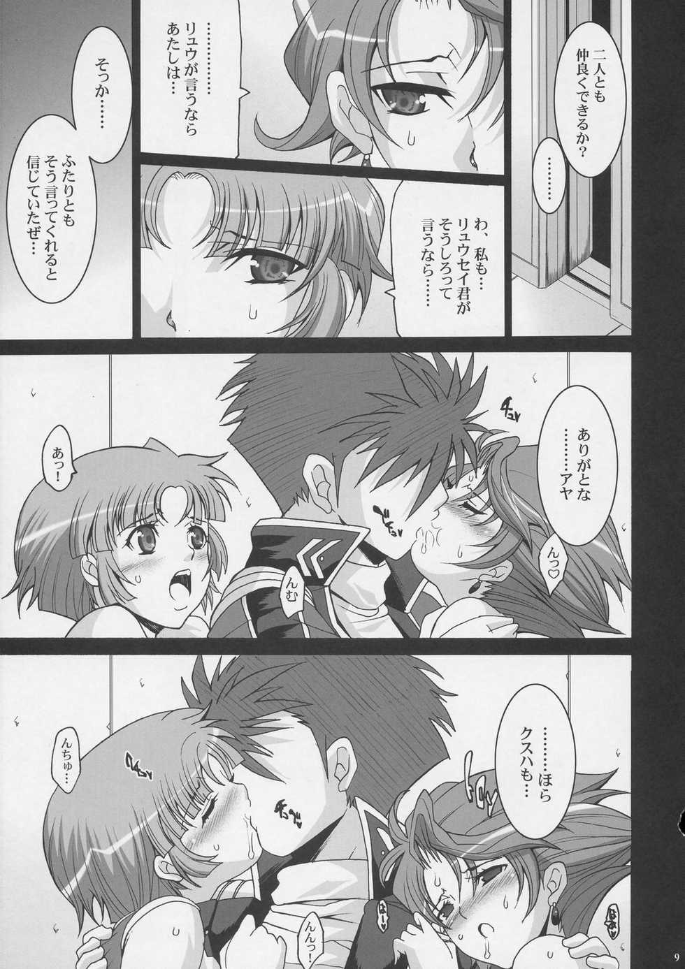 (C72) [Youkai Tamanokoshi (CHIRO)] Steel Heroines Vol. 4 (Super Robot Wars) - Page 8