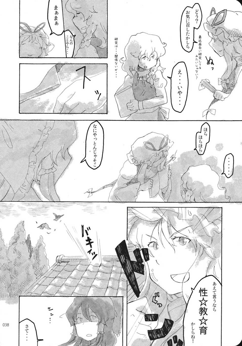 (KoiMari3) [Marireimari Inochi (Various)] Reverse (Touhou Project) - Page 38