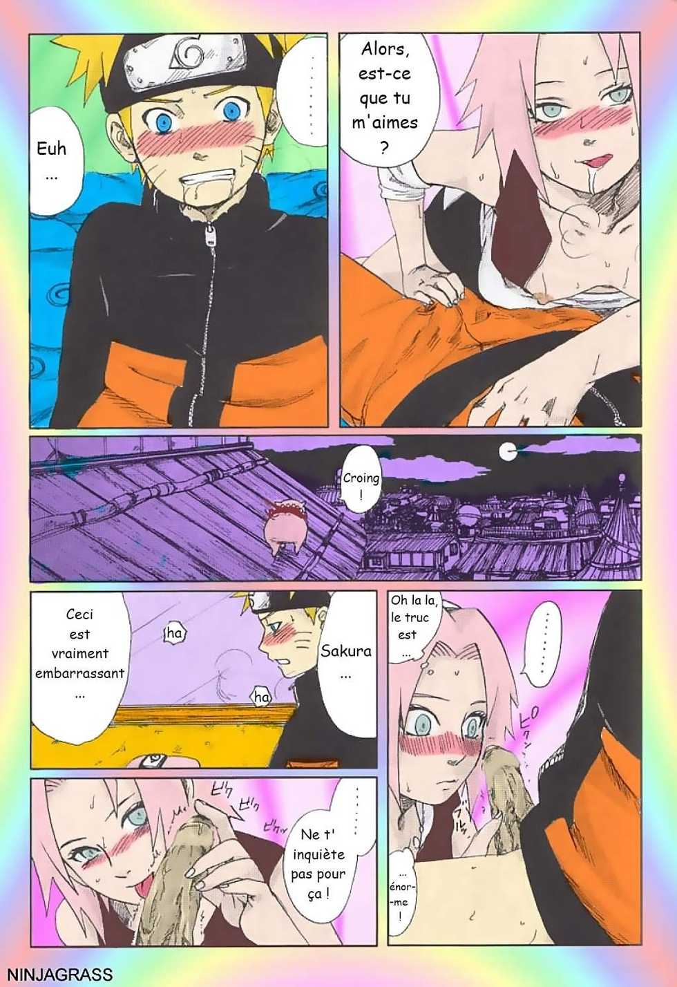 (SC29) [PETS (rin, kuro, may)] Nisemono (Naruto) [French] [Excavateur + Flippouille] [Colorized] - Page 15