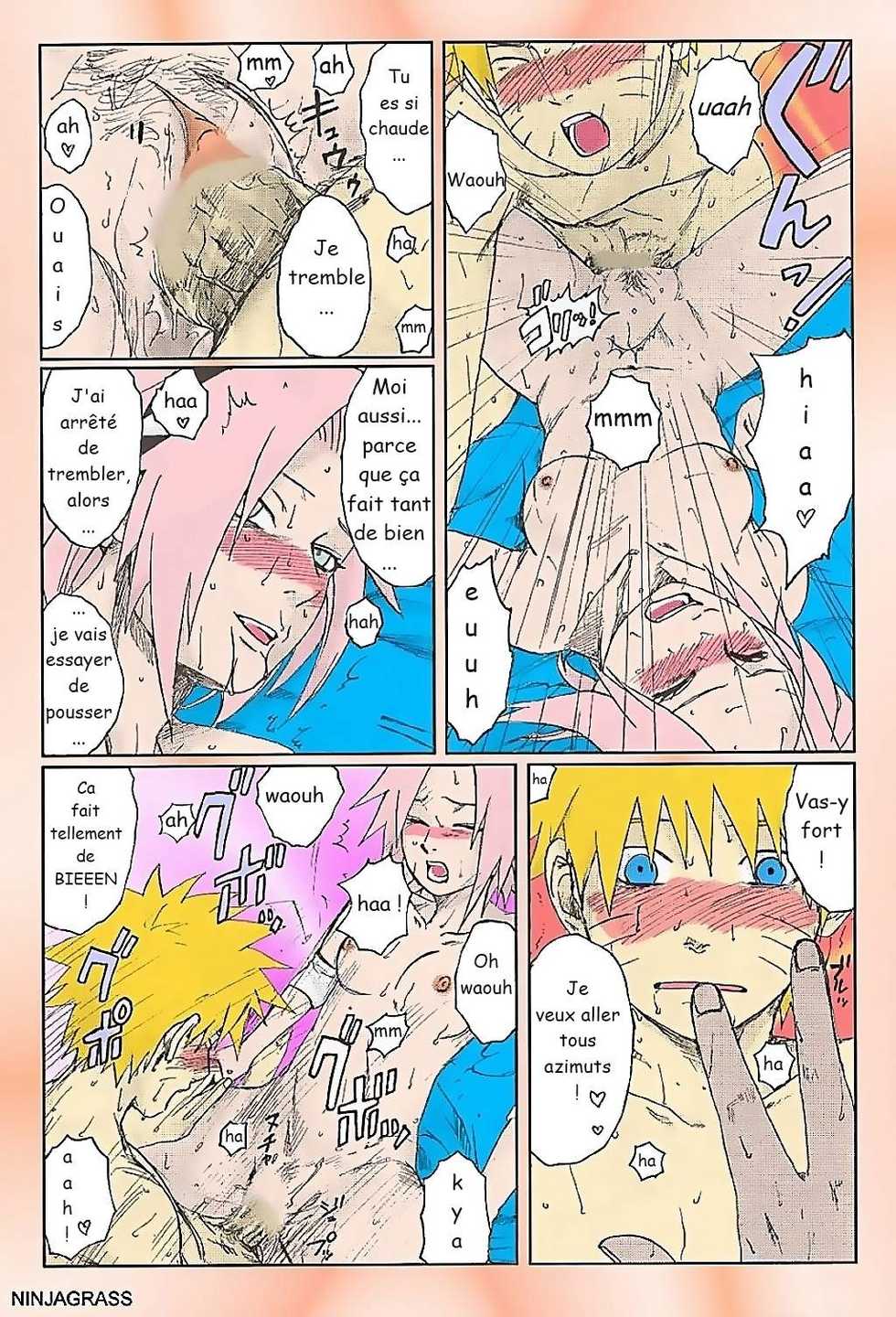 (SC29) [PETS (rin, kuro, may)] Nisemono (Naruto) [French] [Excavateur + Flippouille] [Colorized] - Page 23