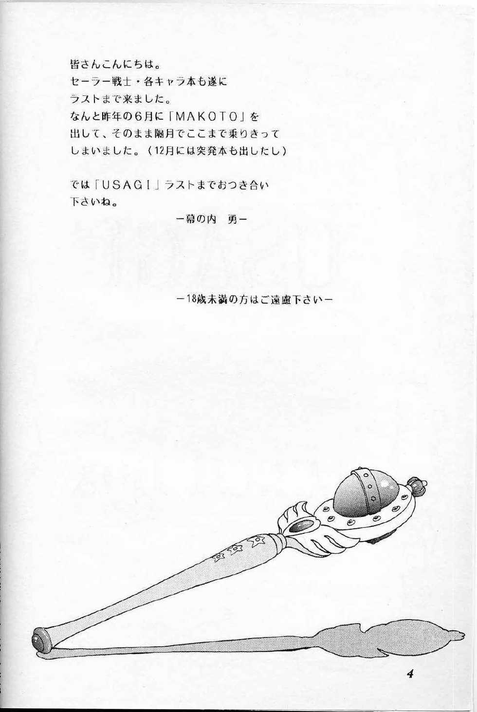 [Chandora, LUNCH BOX (Makunouchi Isami)] Lunch Box 6 - Usagi (Bishoujo Senshi Sailor Moon) - Page 3