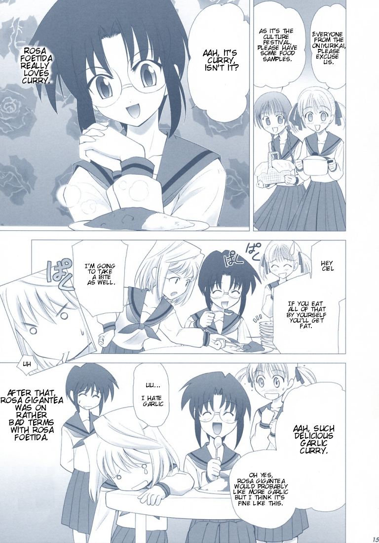 (CR33) [Crazy Clover Club (Shirotsumekusa)] Tsukihime Complex 2 "blue" (Tsukihime) [English] - Page 14