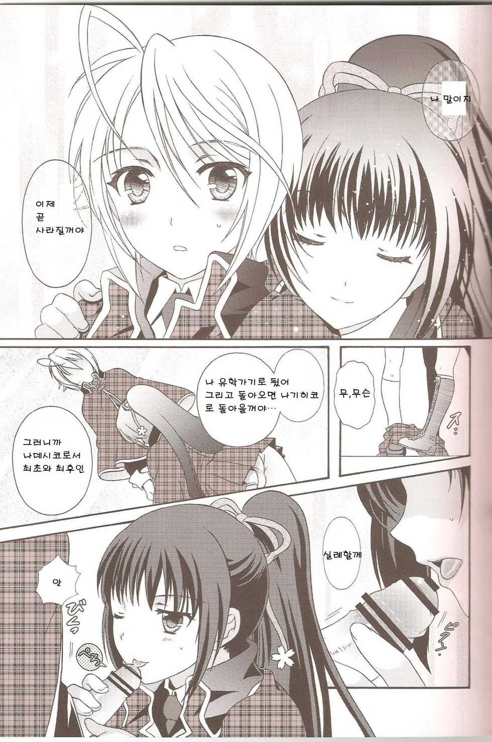 (C79) [Kanyou Shounen (Michihiko Shotamosuki, URA)] Otoko no Ko no Hon (Baka to Test to Shoukanjuu, Minami-ke, Shugo Chara!) [Korean] - Page 14