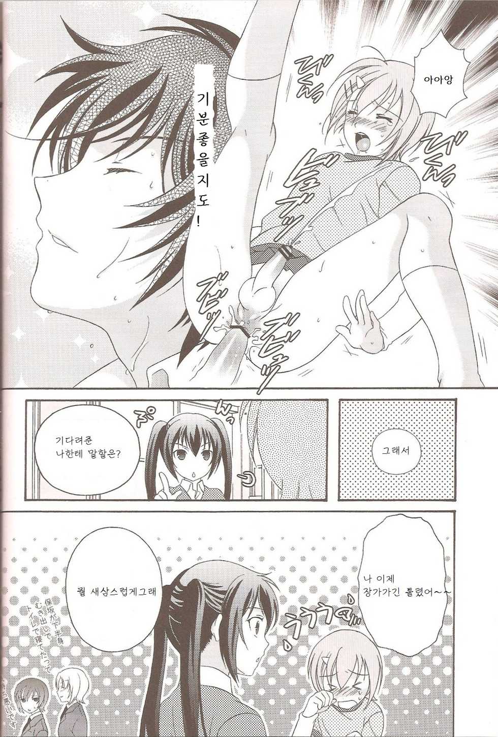 (C79) [Kanyou Shounen (Michihiko Shotamosuki, URA)] Otoko no Ko no Hon (Baka to Test to Shoukanjuu, Minami-ke, Shugo Chara!) [Korean] - Page 21