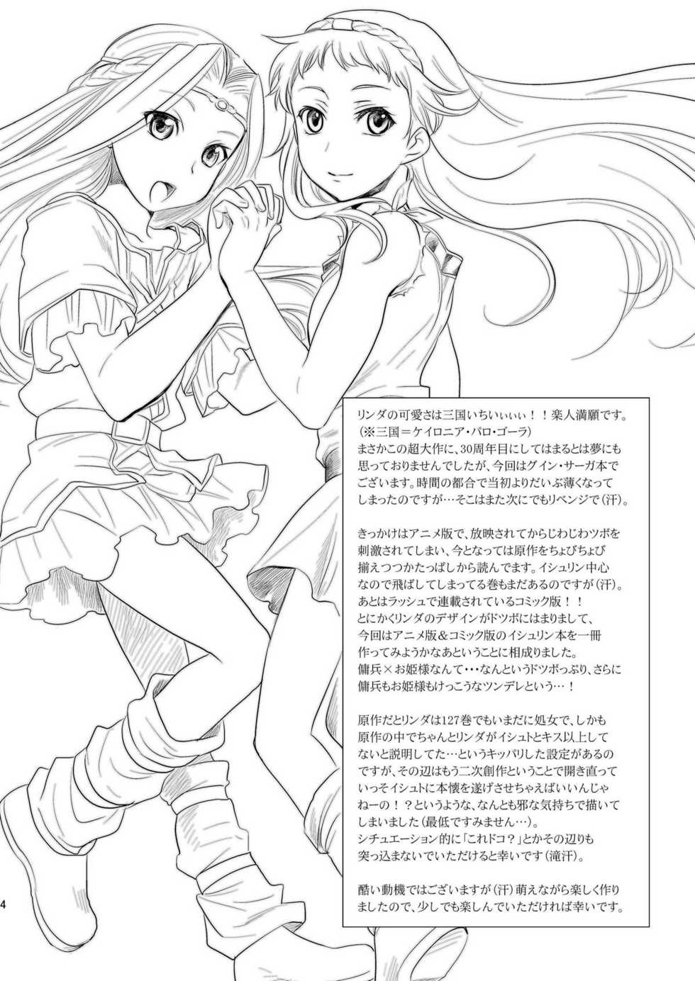 (C76) [AHM (Inu-Blade, Lact Mangan)] BLACK PLATINUM (Guin Saga) - Page 4