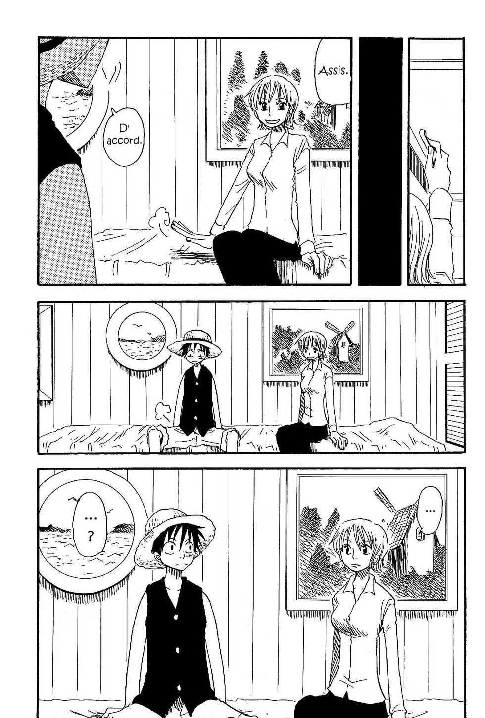 [CHANNEL KING (Fujisaki Kazuko)] Dakishimetara Kiss o Shiyou. (One Piece) [French] [Doujin-Francais] - Page 8