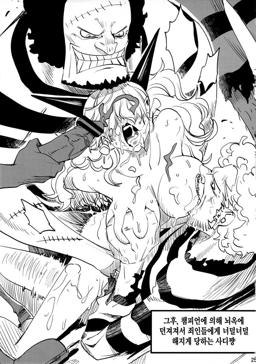 (C80) [Konohanaku (Konohana)] Zoku Onnagoroshi Hebi no Jigoku | 속・여살사지옥 (One Piece) [Korean] [Project H + 인류LO계획] - Page 24
