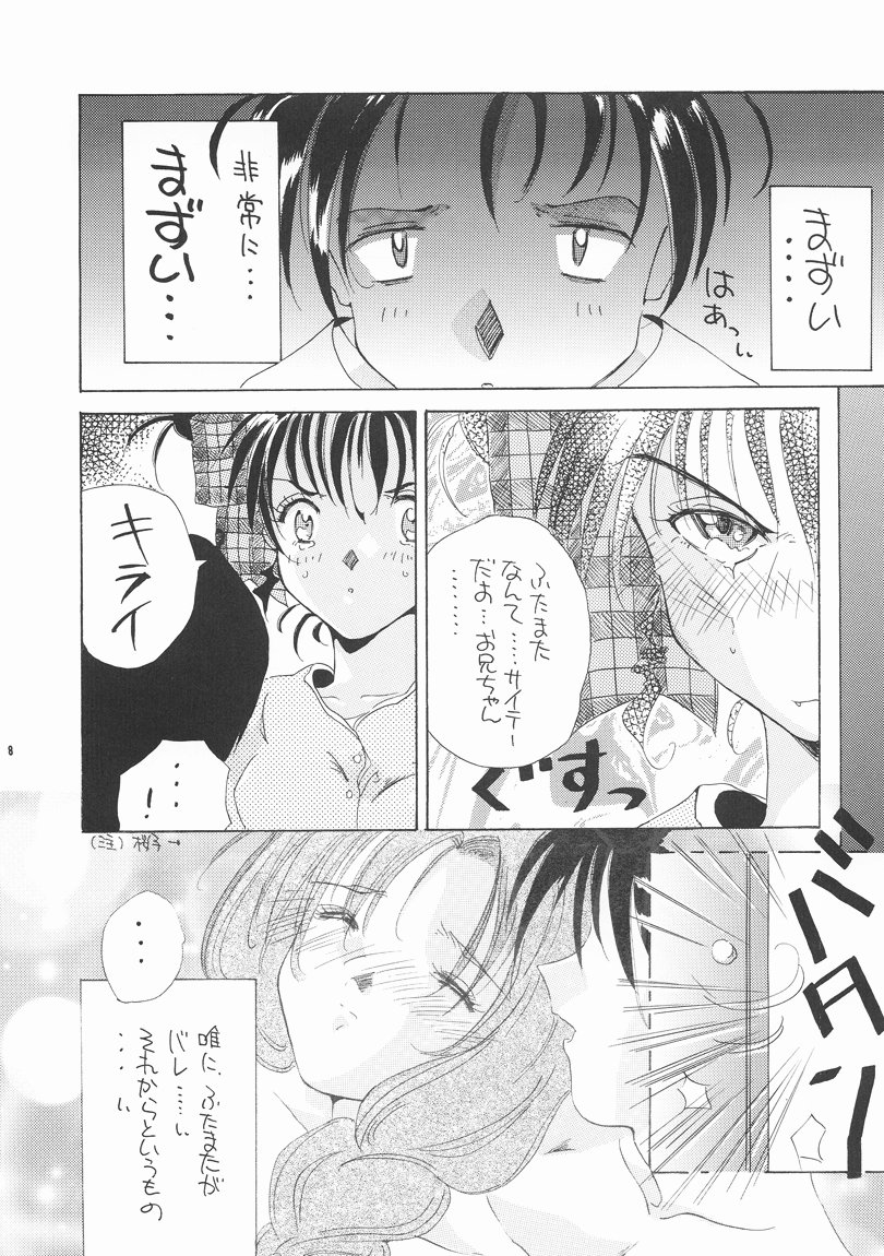 (C50) [Meisaku Network (Mizuno Makoto, Guranitto)] Momo (Doukyuusei 2, Kakyuusei) - Page 7