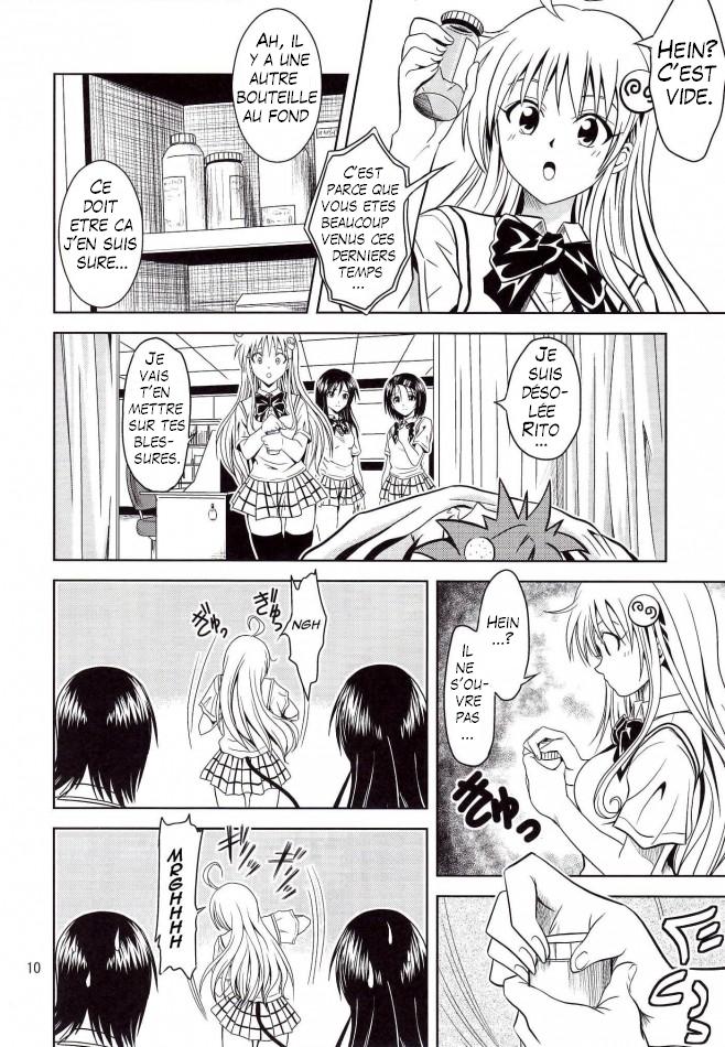 [Gangontou (Fukori)] Anoko-tachi ga Taihen na Koto ni Nattemasu (To LOVE-Ru) [French] - Page 10