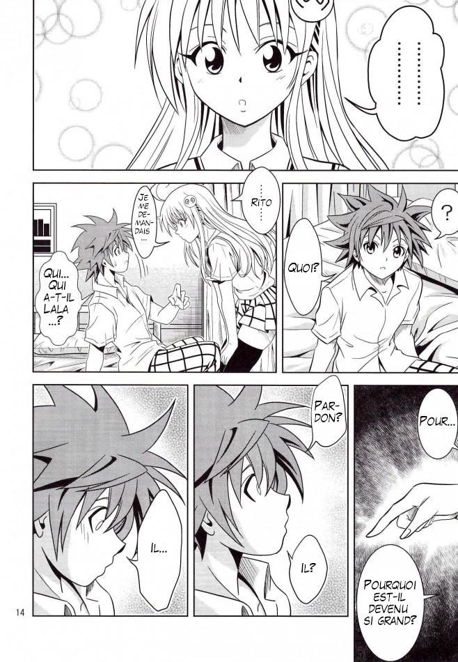 [Gangontou (Fukori)] Anoko-tachi ga Taihen na Koto ni Nattemasu (To LOVE-Ru) [French] - Page 14