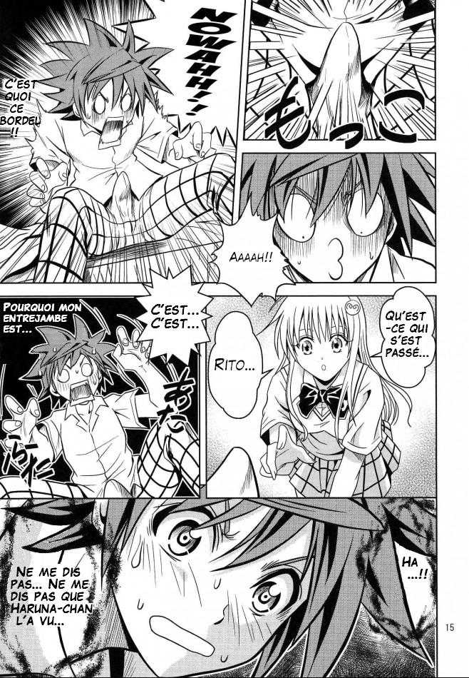[Gangontou (Fukori)] Anoko-tachi ga Taihen na Koto ni Nattemasu (To LOVE-Ru) [French] - Page 15