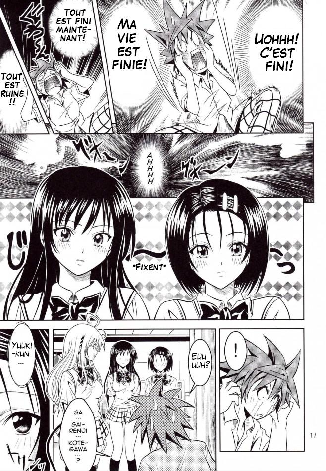 [Gangontou (Fukori)] Anoko-tachi ga Taihen na Koto ni Nattemasu (To LOVE-Ru) [French] - Page 17