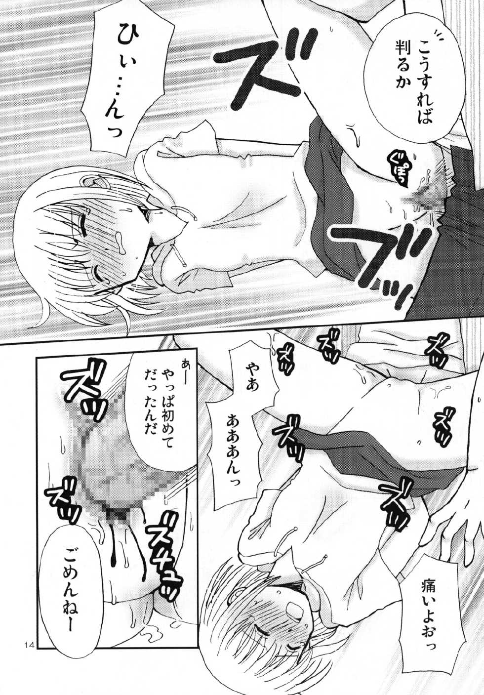 (C77) [Beginner's House (Wakaba Megumi)] CHIKAN AKAN (Kanamemo) - Page 14