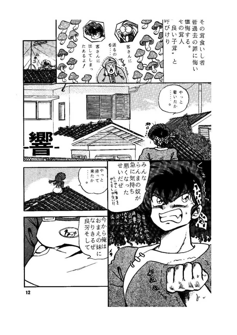 (C39) [Global One (MARO)] sadistic LaserDisc (Ranma 1/2, Idol Tenshi Youkoso Yoko) - Page 12