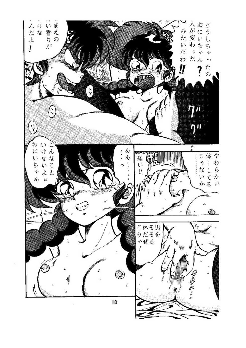 (C39) [Global One (MARO)] sadistic LaserDisc (Ranma 1/2, Idol Tenshi Youkoso Yoko) - Page 18